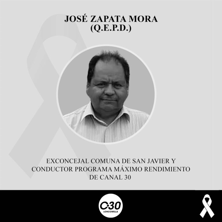 Fallece José Zapata Mora, exconcejal de San Javier y conductor de Canal 30