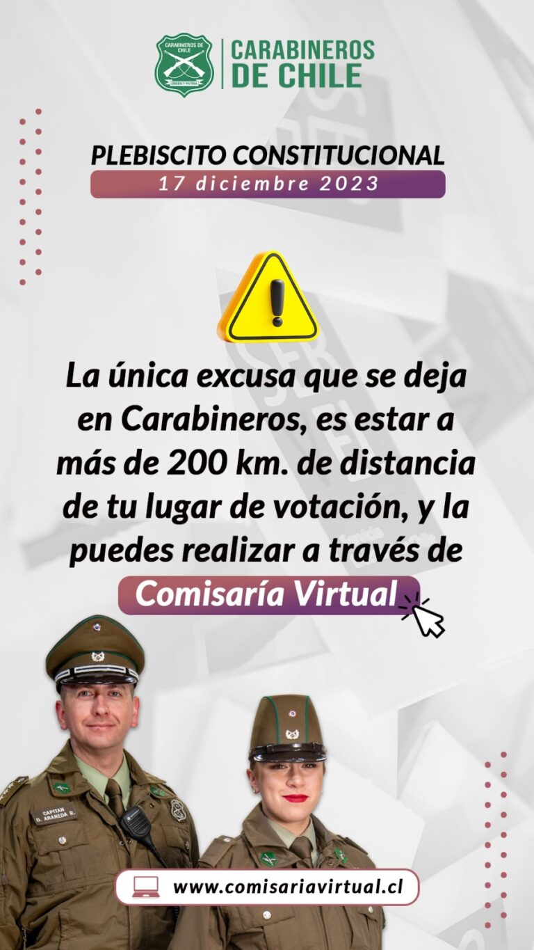 ¿Cómo excusarme si no estoy cerca de mi local de votación?
