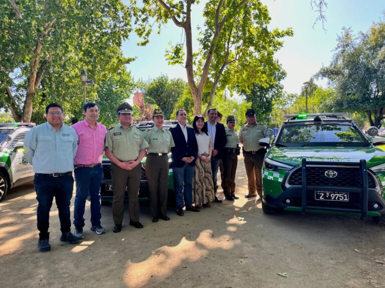 Carabineros fortalece su flota con 17 vehículos modernos