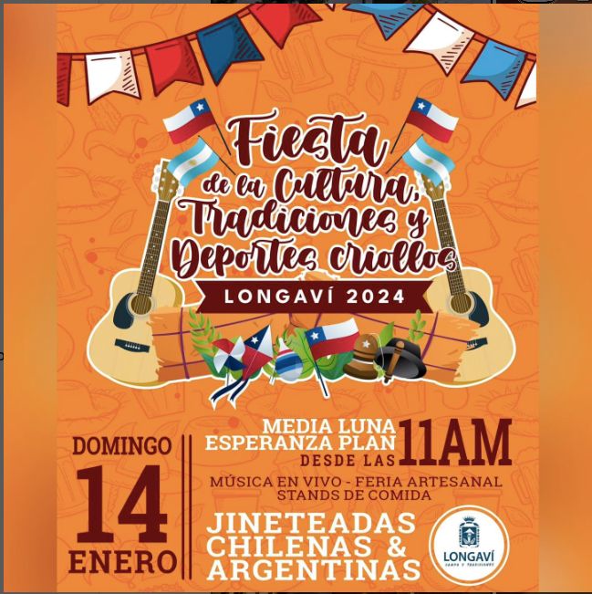 ¡Vive la Fiesta de la Cultura y Deportes Criollos en Longaví 2024!