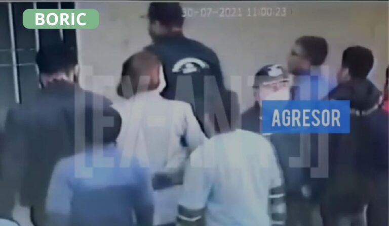 [VIDEO] Imágenes revelan agresión de recluso a Boric en cárcel de Santiago