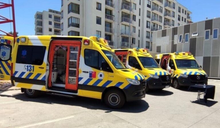 Tres modernas ambulancias reforzarán SAMU de Linares, Parral y Cauquenes