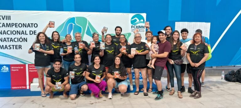 Club Amateur de Natación Talca destaca en su debut nacional