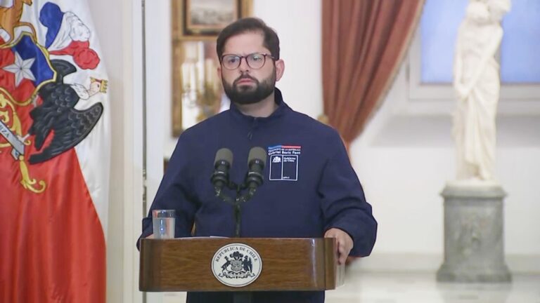 Presidente Boric reportó 46 muertos por incendios en región de Valparaíso
