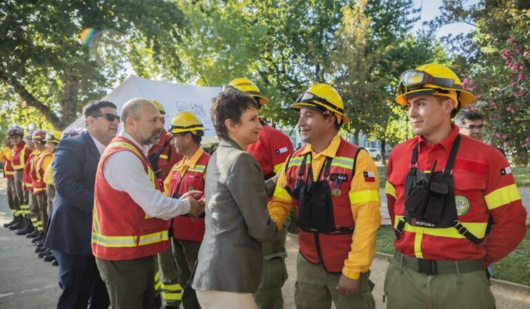 Ministra del Interior fue recibida en Cauquenes por autoridades regionales