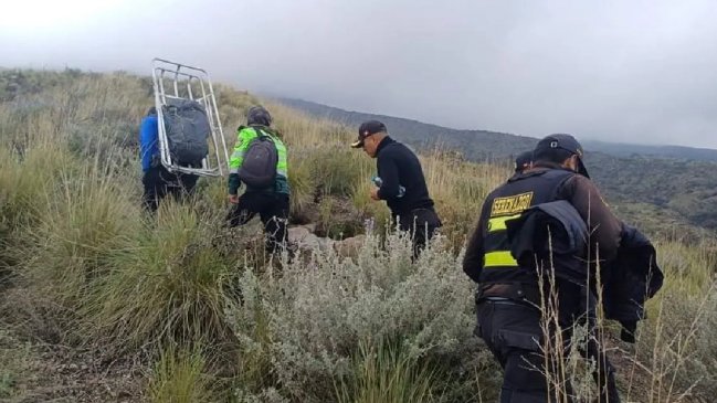 Turista chileno murió al caer de un volcán en Perú