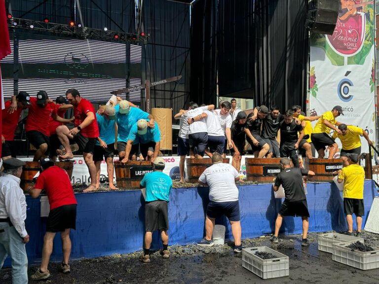 Curicó: Realizaron el tradicional Pregón del Vino en la Fiesta de la Vendimia de Chile 2024