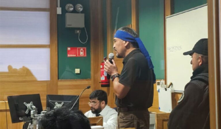 Comenzó juicio contra Héctor Llaitul: líder mapuche arriesga 25 años de cárcel