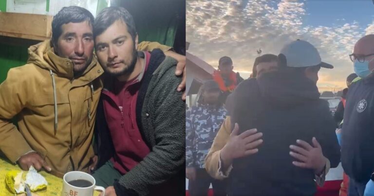 Pichilemu: Encontrados pescadores que estuvieron una semana a la deriva en el mar