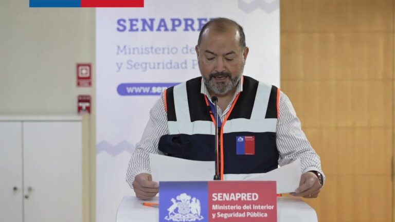 Gobierno destituyó del cargo al director nacional de Senapred