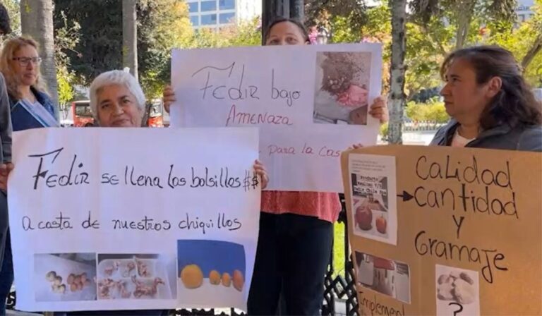 Manipuladoras de alimentos presentaron una demanda contra empresa de Junaeb