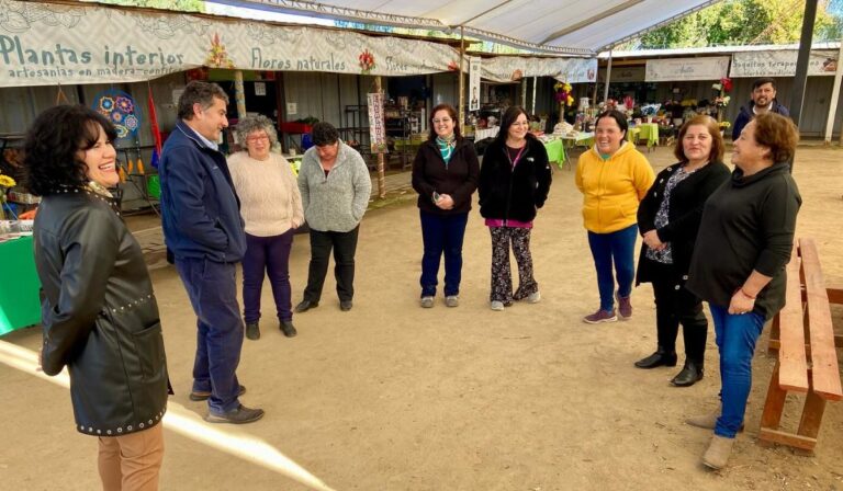Feriantes de Pelarco recibieron $7 millones en implementos gracias a FOSIS