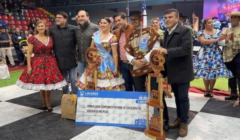 Pareja Linarense representará al Maule en campeonato nacional de cueca
