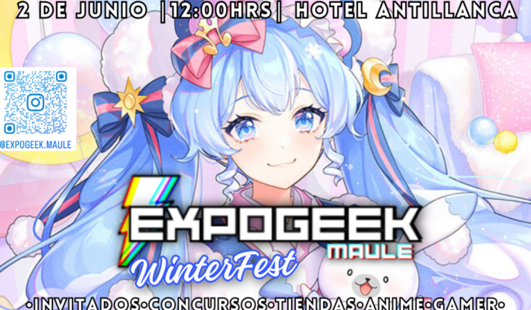 ¡No te pierdas el evento EXPOGEEK MAULE WINTERFEST!