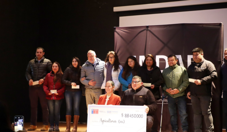 610 agricultores recibieron incentivo económico en Longaví