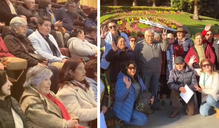 Adultos mayores de Vichuquén viajaron por primera vez al Congreso y la ciudad de  Viña del Mar