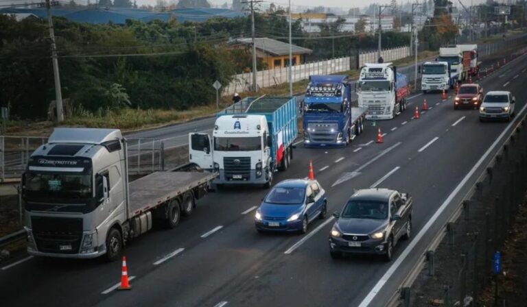 Paro de Camiones en el Maule: “Fuimos convocados por la ciudadanía”