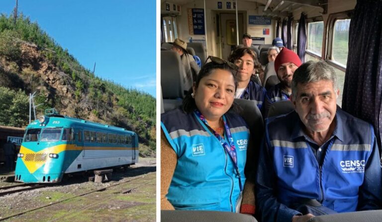 Censistas viajaron en Ramal para realizar encuesta a habitantes de Maquehua