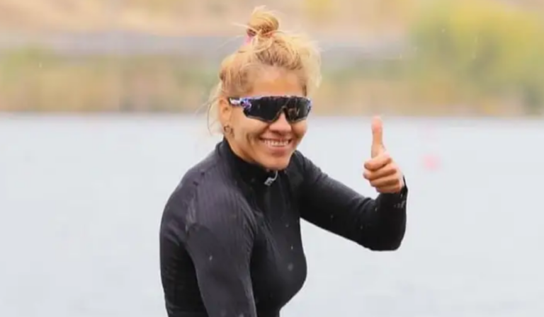 Canoísta del Maule se despide de la región antes de partir para juegos olímpicos París 2024