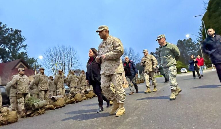 Militares se despliegan por lluvias en el Maule: “Para que no ocurra lo del año pasado”