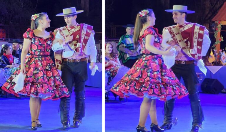 ¡Tiki tiki ti! Pareja de Linares se la juega para triunfar en Torneo Nacional de Cueca