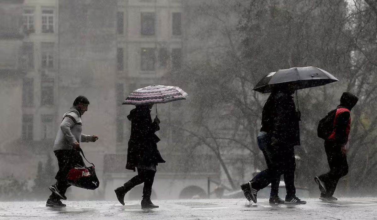 Alerta por lluvias en el Maule