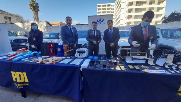 Funcionaba como call center: Desarticulan organización criminal del Maule dedicada a estafas telefónicas 