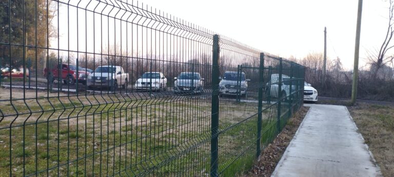 Sagrada familia: Cancha del Club Deportivo Unión La Cruz obtiene nuevo cierre perimetral