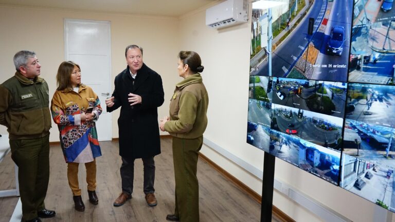 Cámaras y Botón de Pánico: Talca fortalece seguridad con nueva central de monitoreo