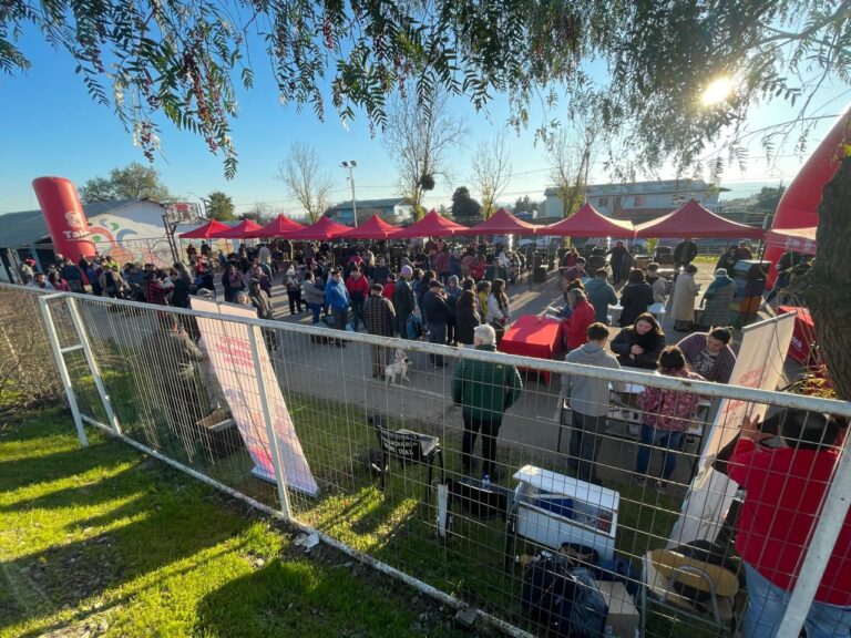 Impulsan reciclaje y servicios sociales en masivo despliegue en Talca