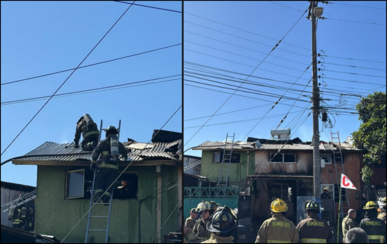 ¡Indignante! Voluntario de Bomberos de Talca es brutalmente golpeado cuando combatía incendio