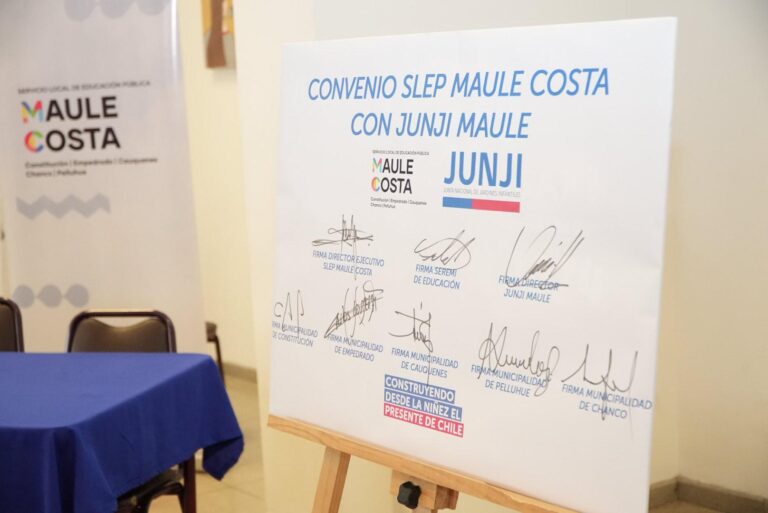 SLEP Maule Costa toma la posta de jardines VTF con plan anticipado