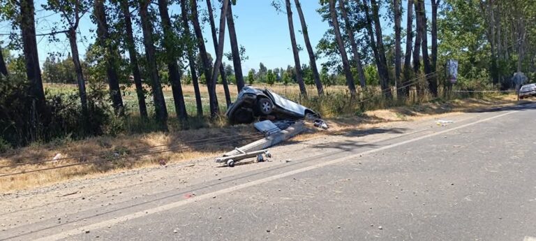 Fatal accidente de tránsito en Parral dejó un menor muerto y otro grave