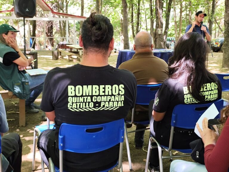 Campaña de prevención en Parral: ‘Pequeños descuidos, grandes incendios’ alerta a sectores cordilleranos