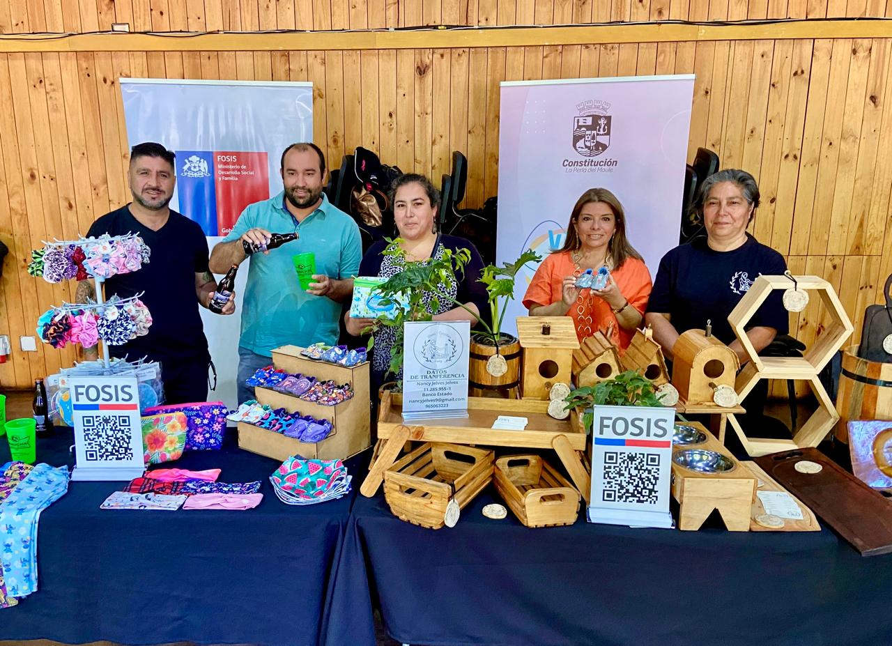 Expo FOSIS 2025 llega a Constitución con emprendedores del Maule