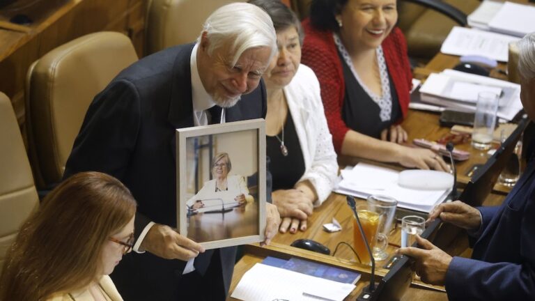 Tras el fallecimiento de su esposa Mercedes Bulnes: Roberto Celedón asumió como diputado en el Congreso