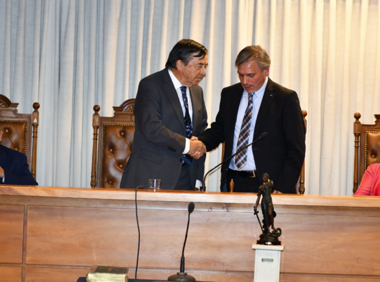 Ministro Moisés Muñoz asume presidencia de la Corte de Apelaciones de Talca para el año judicial 2025