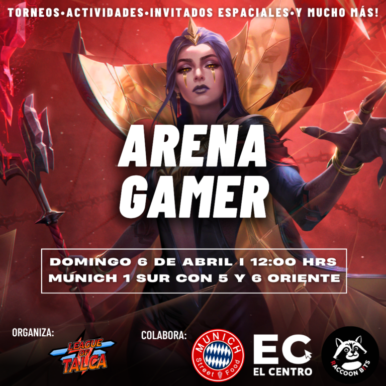 Arena Gamer Talca: un evento para los fanáticos de los videojuegos