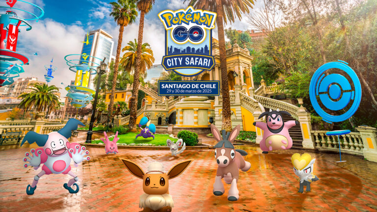 ¡Pokémon GO llega a Chile! Santiago recibe el primer City Safari este fin de semana