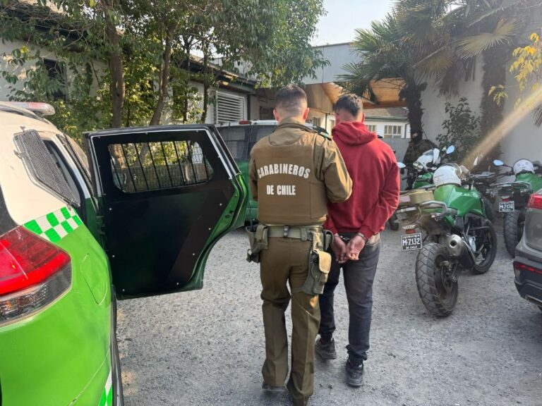 Detienen en Talca a delincuentes sorprendidos en flagrancia por robo con violencia y receptación