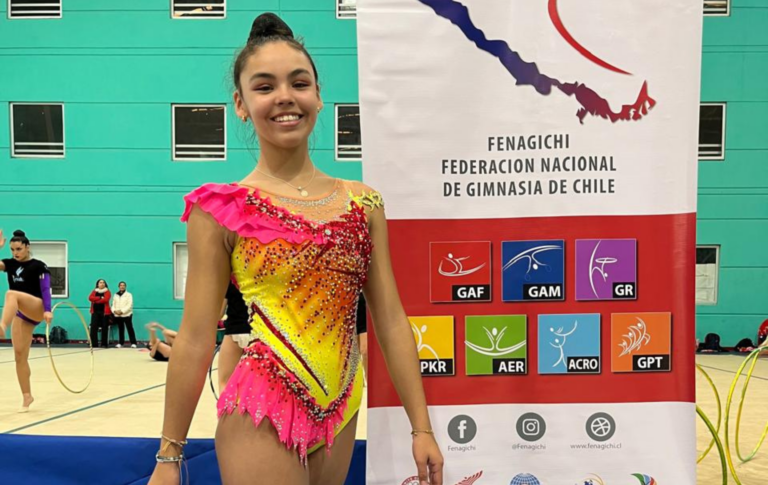 Gimnasta talquina destaca en clasificatorio rumbo a torneos internacionales