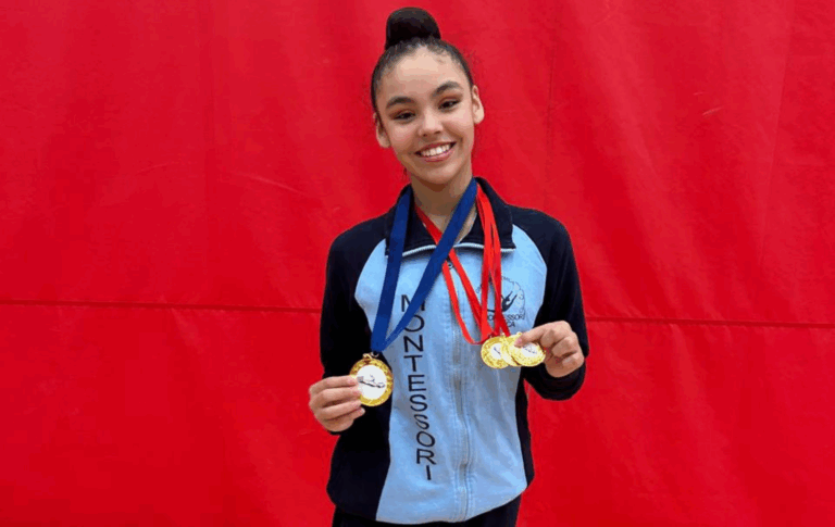Joven gimnasta talquina clasifica a tres torneos internacionales y busca apoyo para competir