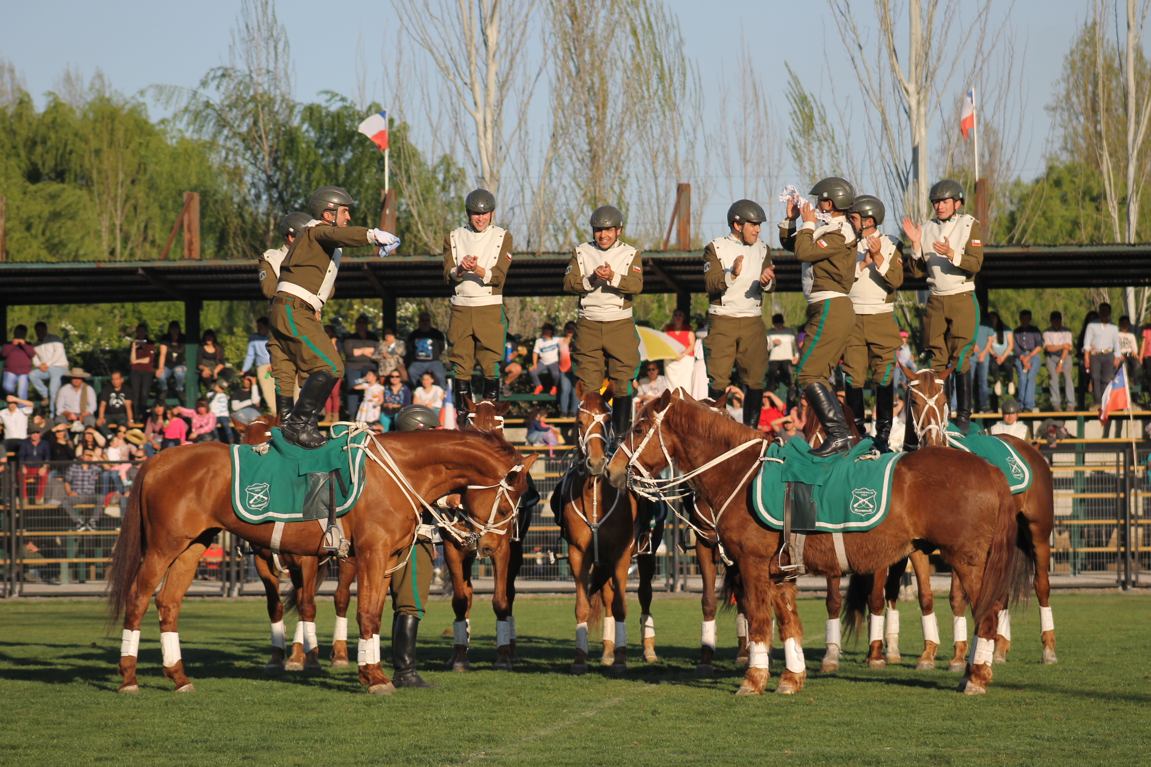 Carabineros en concierto gratuito en Talca