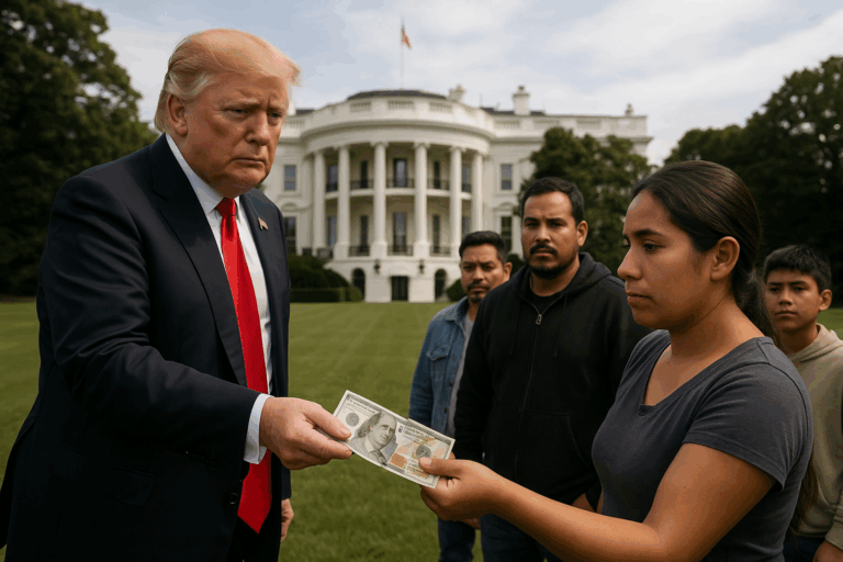 Donald Trump ofrece 1.000 dólares a inmigrantes indocumentados que acepten volver a su país
