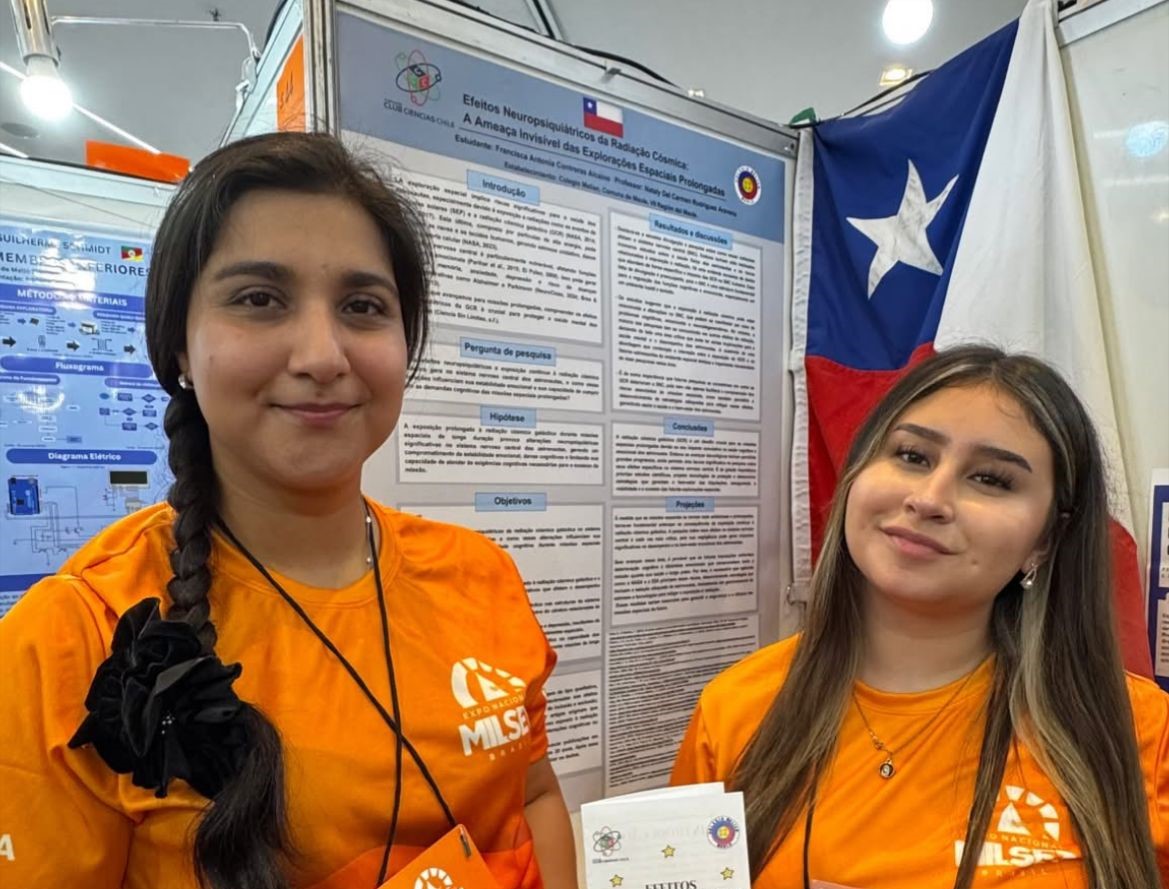 Estudiante maulina destaca en Expo MILSET Brasil 2025