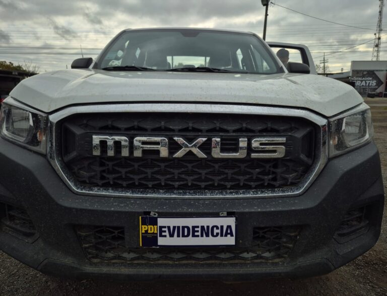 Camioneta robada en Santiago apareció en Parral: sujetos fueron detenidos por receptación
