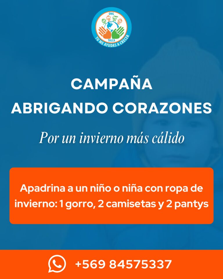 Abrigando Corazones: tú puedes cambiar un invierno apadrinando a un niño