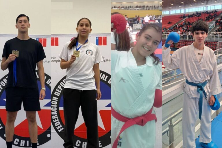 Jóvenes karatecas del Maule clasifican a torneos internacionales en Brasil y México
