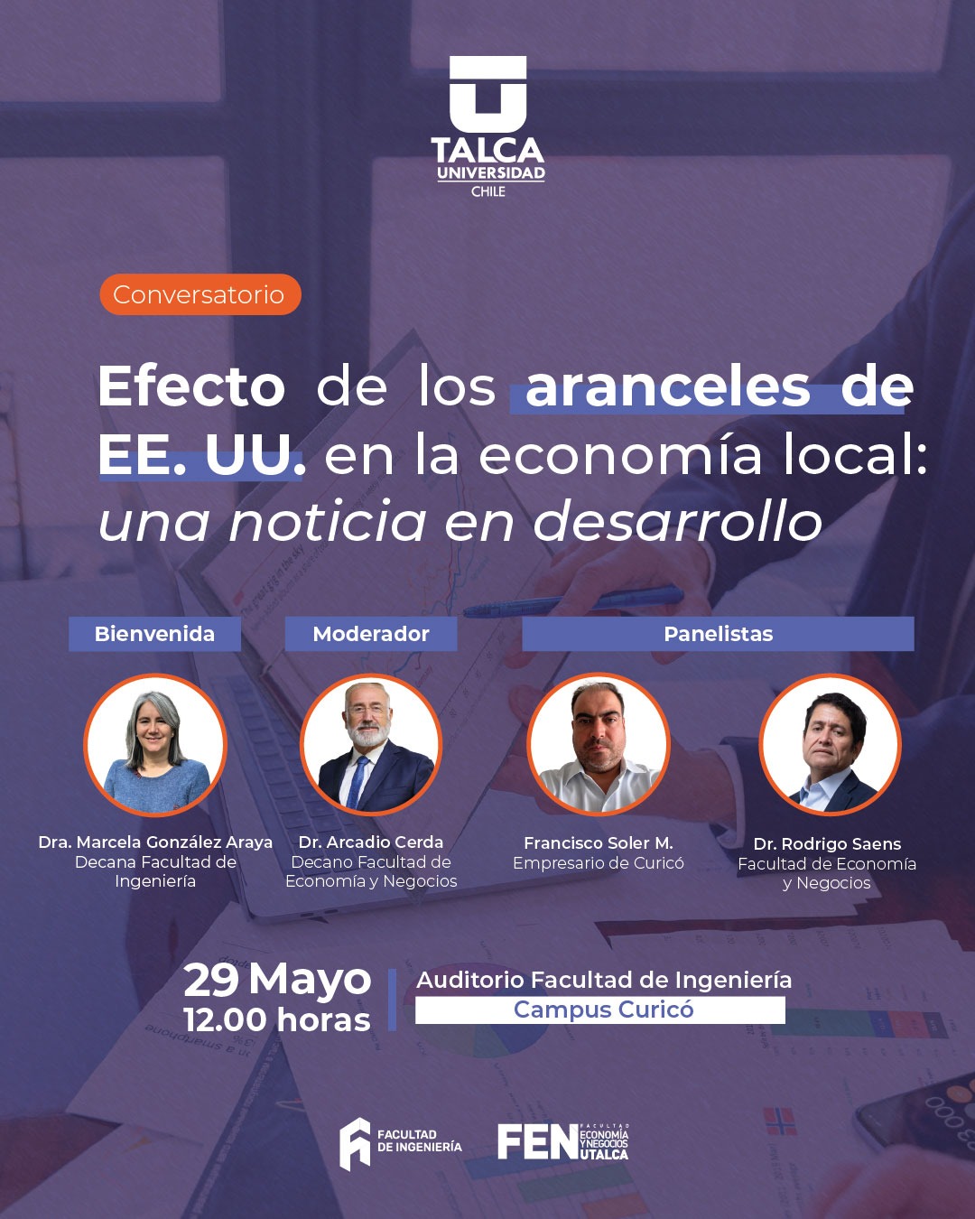 Expertos analizan efectos económicos de Trump en UTalca