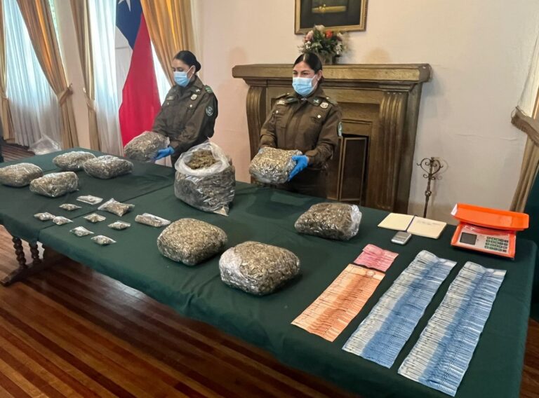 Desbaratan banda narco con droga avaluada en $50 millones: incautaron 12 kilos de marihuana